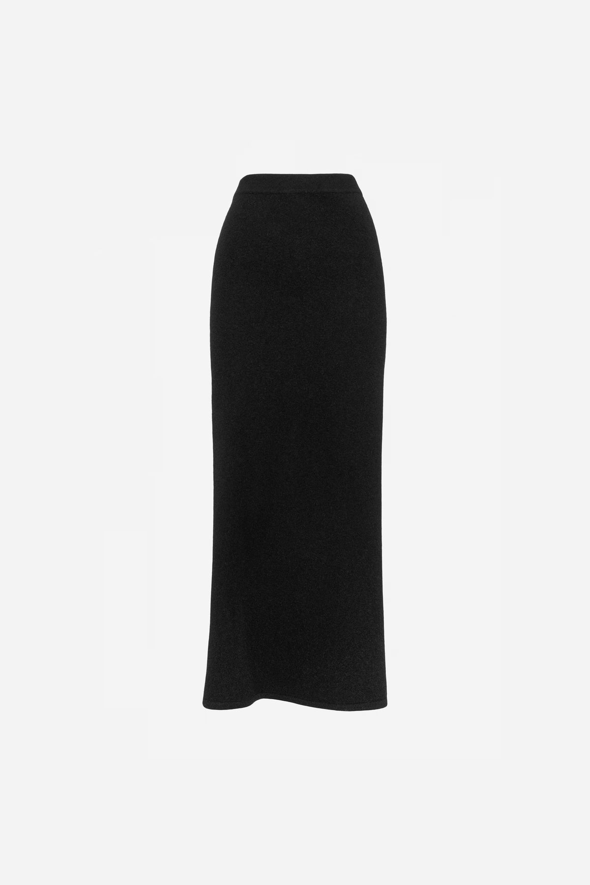 Jana Knit Skirt - Svart
