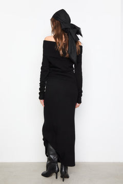 Jana Knit Skirt - Black