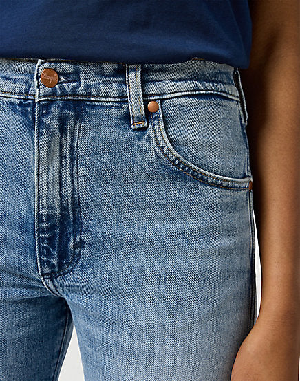 Wrangler Sunset Jeans - Frosty Silver