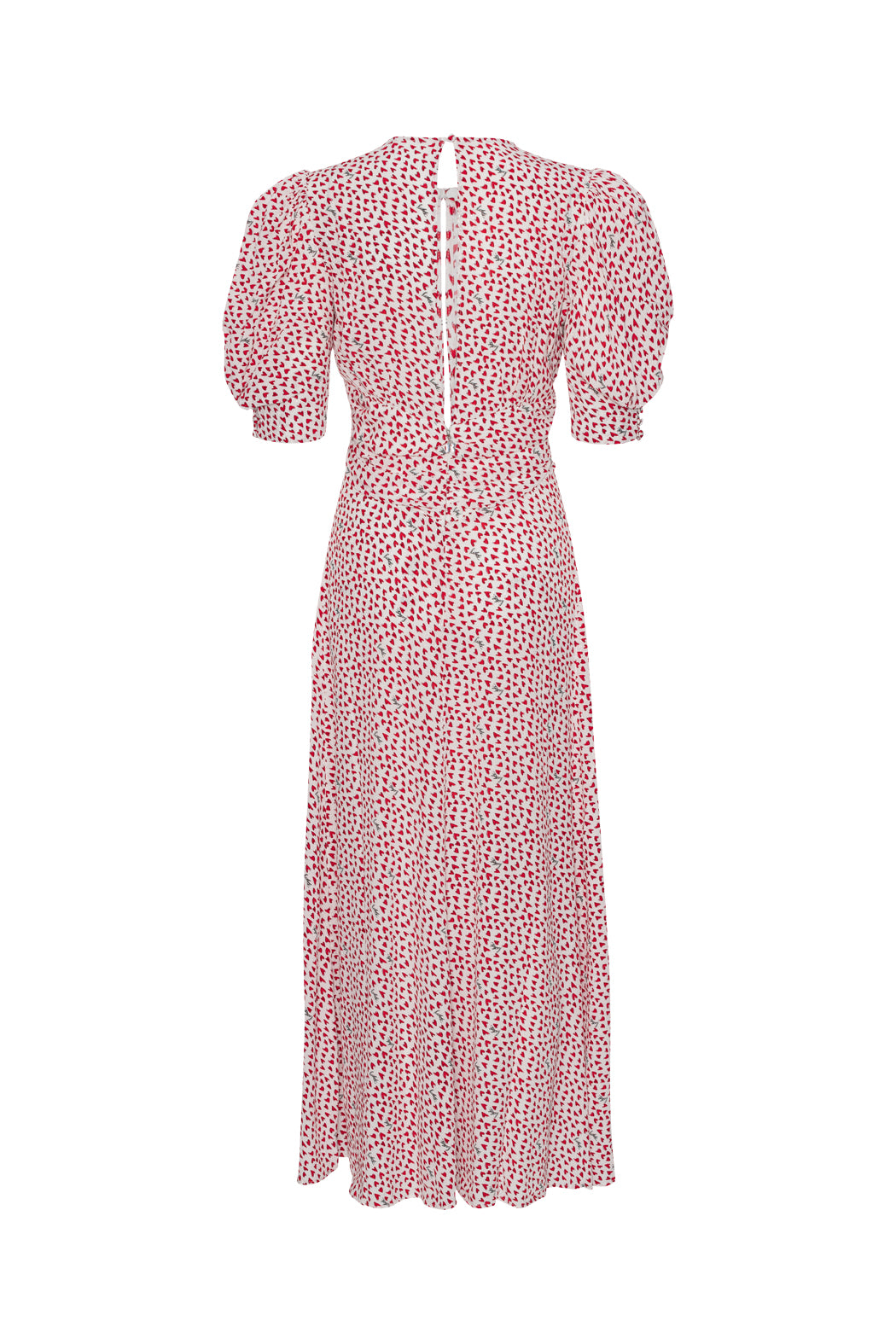 Printed Maxi Flowy Dress - Happy Hearts + Bright
White Comb