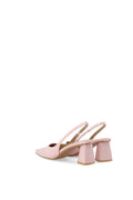 Biamaralyn Slingback Patent - Dusty Pink