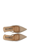 Biamaralyn Slingback Patent - Nougat