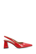 Biamaralyn Slingback Patent - Red