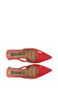 Biamaralyn Slingback Patent - Red