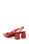 Biamaralyn Slingback Patent - Red