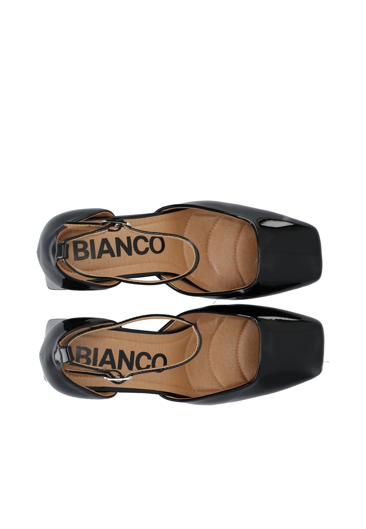 Biajoyce D'Orsay Pump Faux Leather - Svart lack