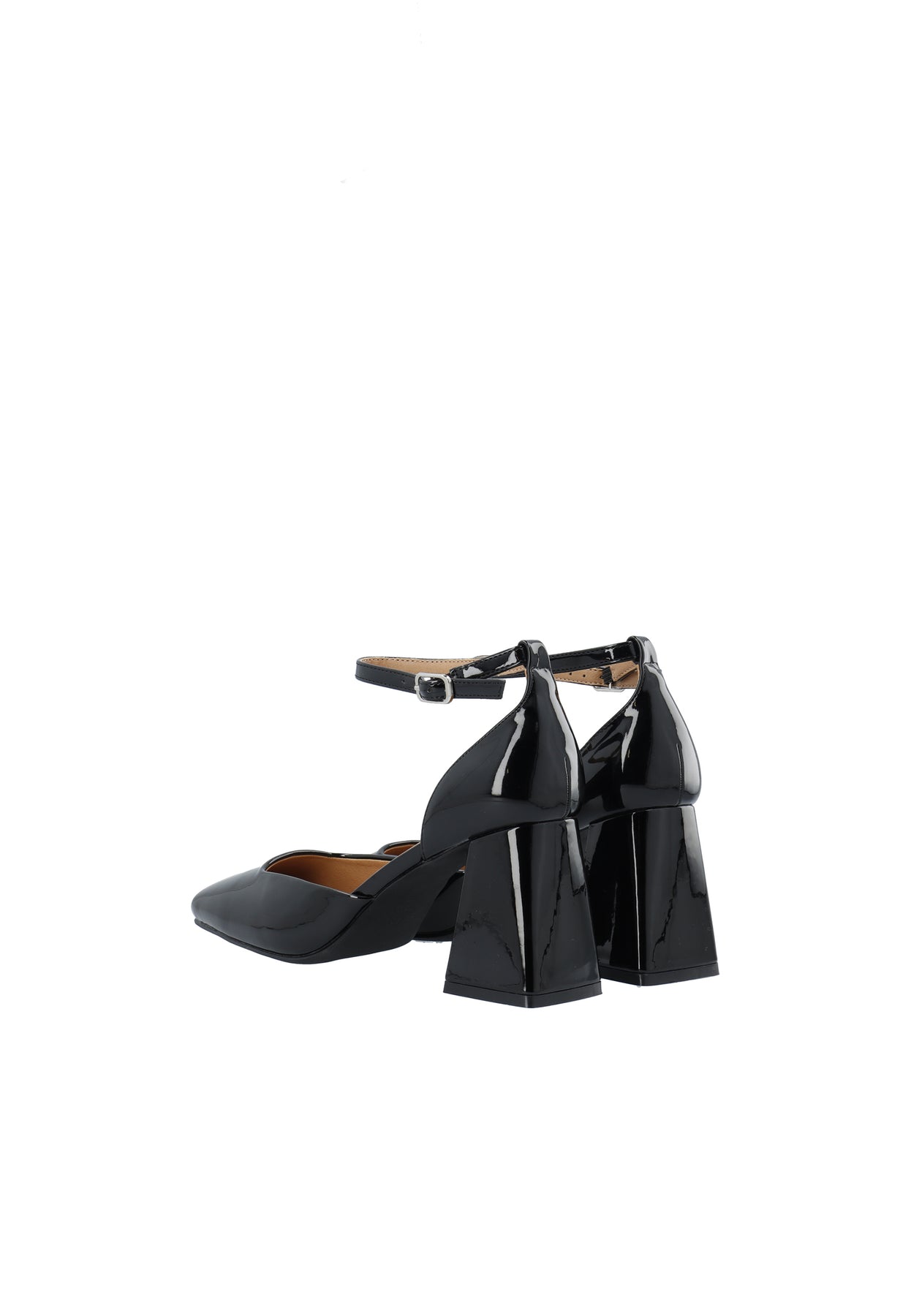 Biajoyce D'Orsay Pump Faux Leather - Svart lack