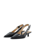 Biaida Slingback Faux Leather - Svart