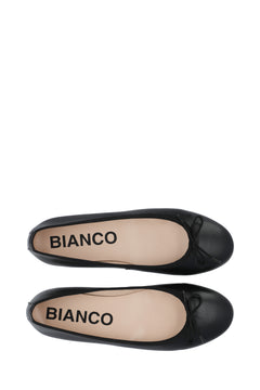 Biamadison Ballerina Smooth Leather - Black