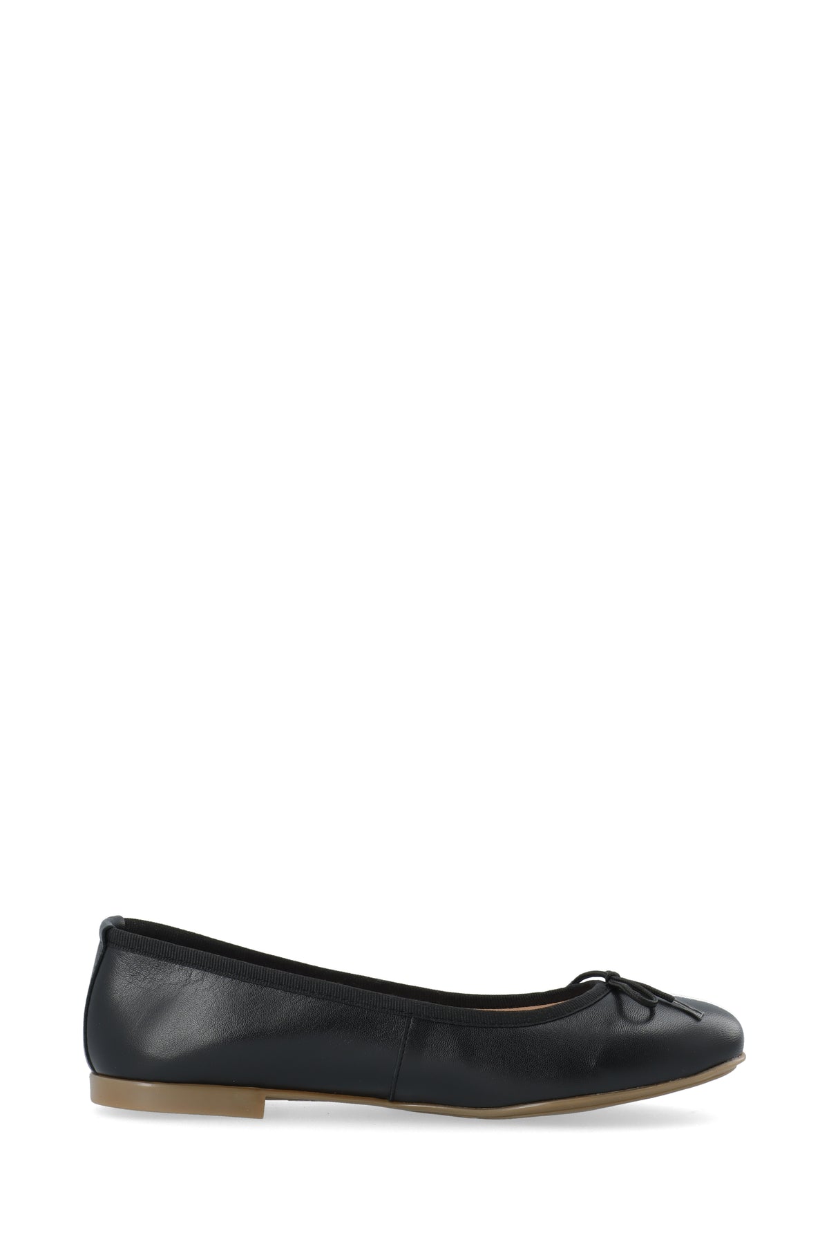 Biamadison Ballerina Smooth Leather - Svart