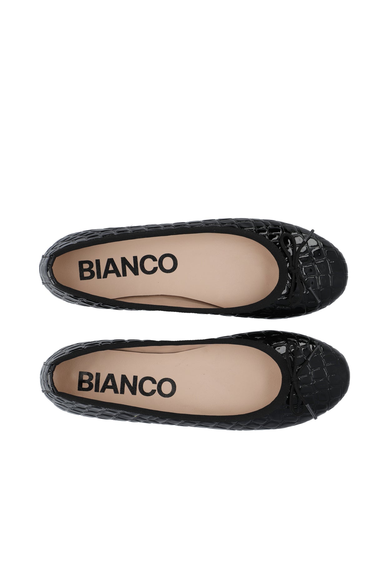 Biamadison Ballerina Croco Patent - Black Croco Patent