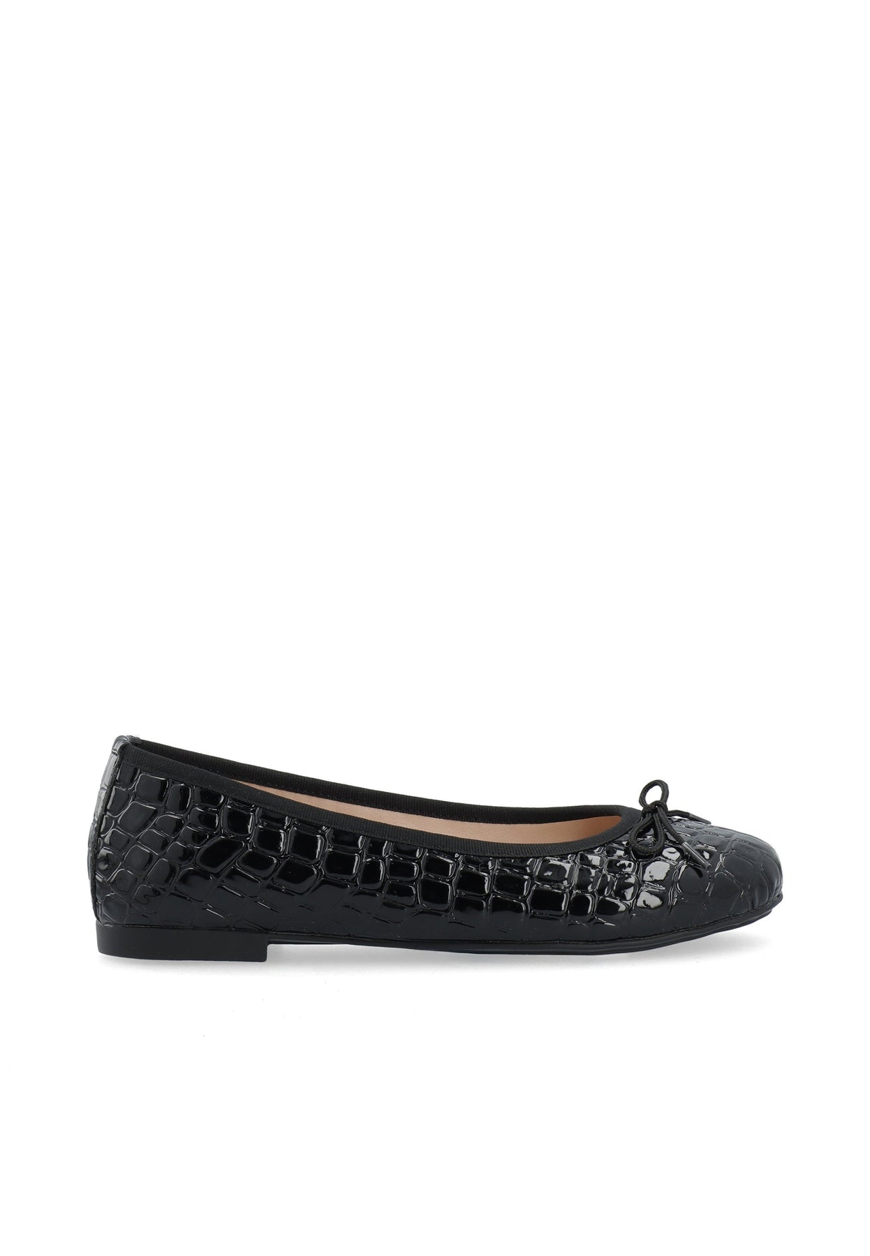 Biamadison Ballerina Croco Patent - Black Croco Patent