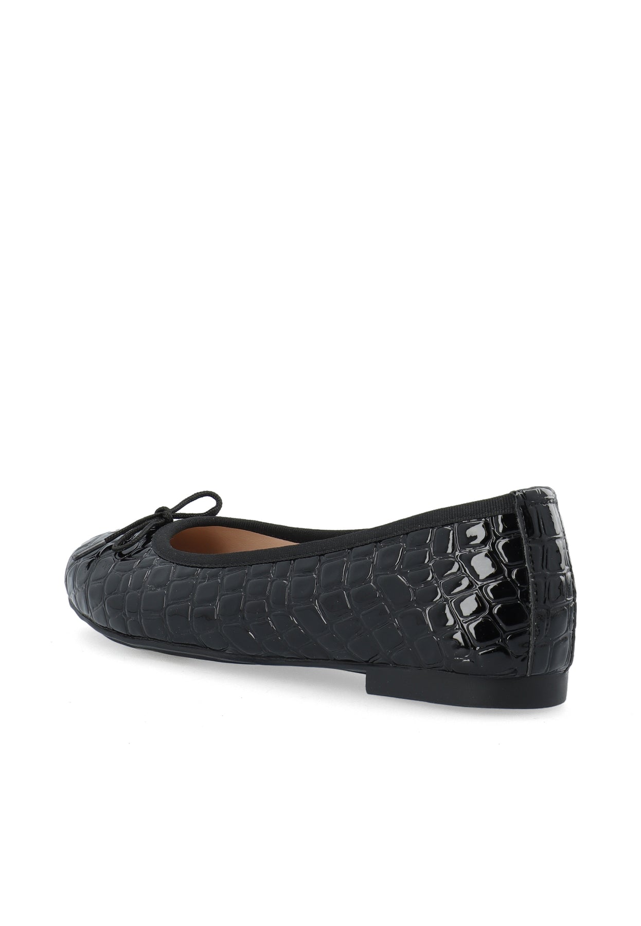 Biamadison Ballerina Croco Patent - Black Croco Patent