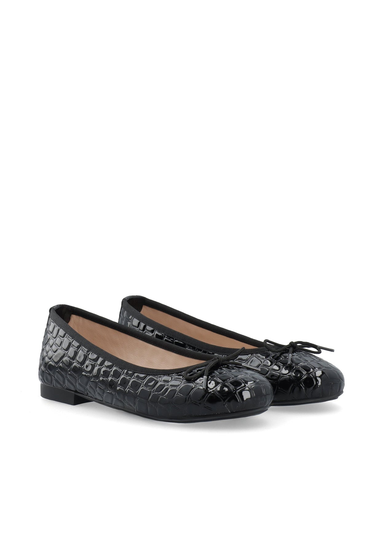 Biamadison Ballerina Croco Patent - Black Croco Patent