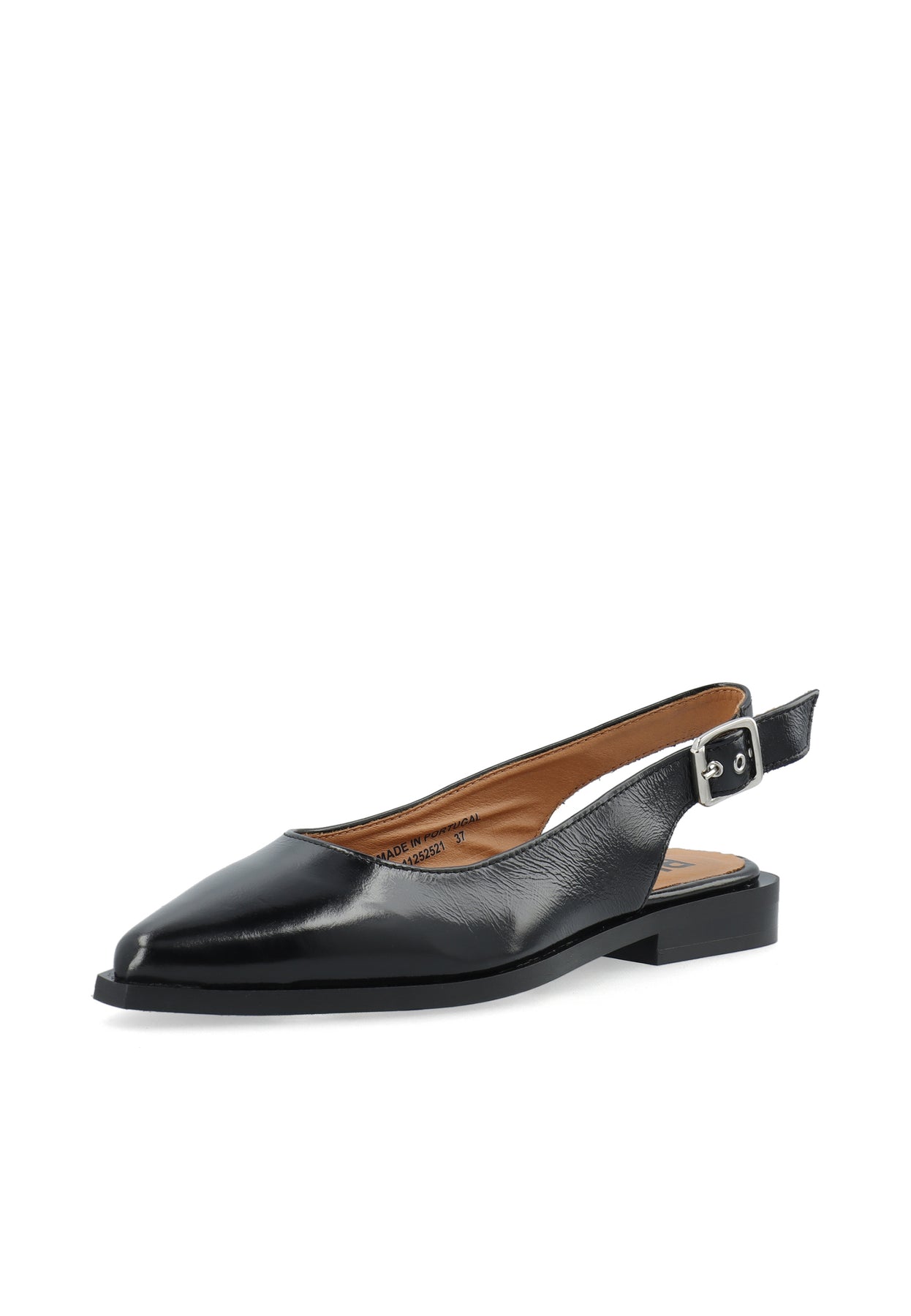 Biavictoria Slingback Nappalak - Black Nappalak