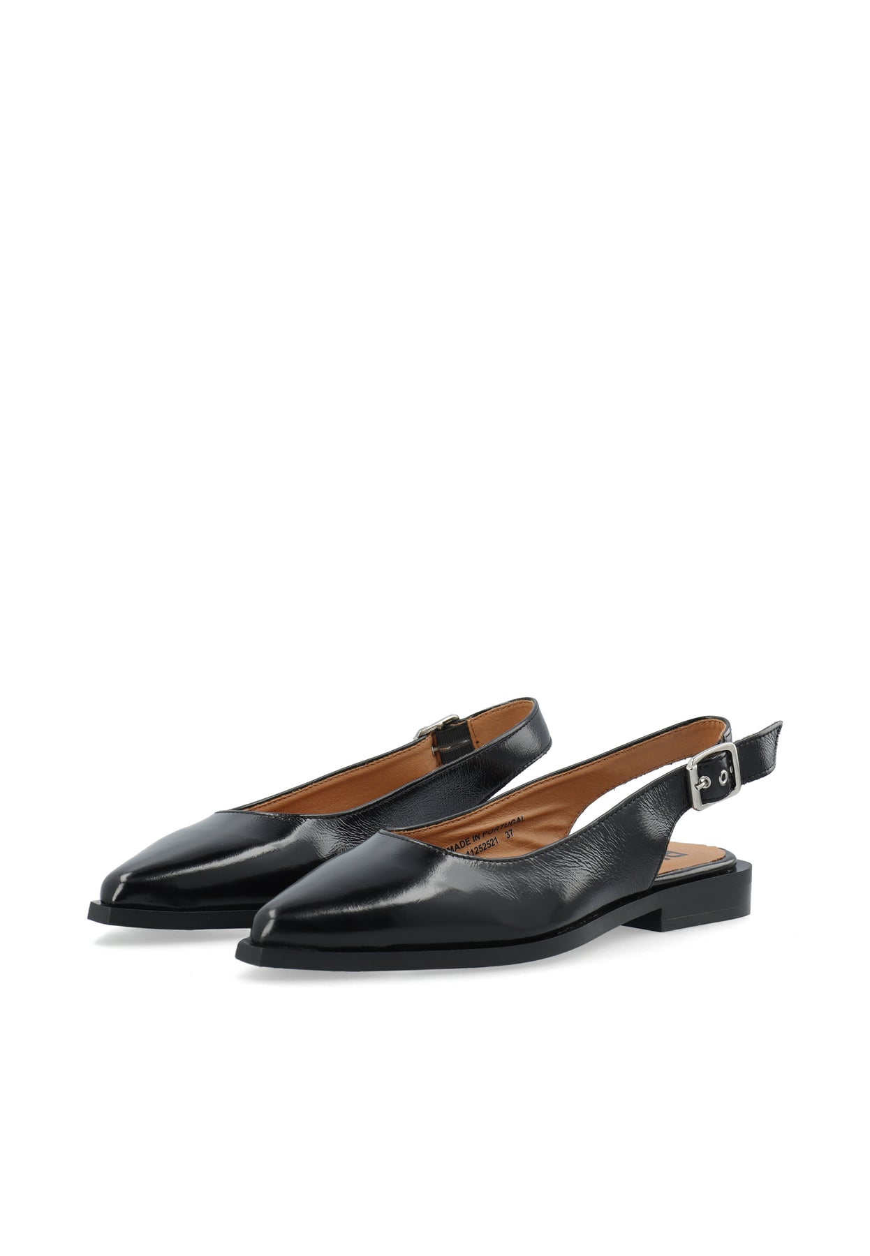 Biavictoria Slingback Nappalak - Black Nappalak