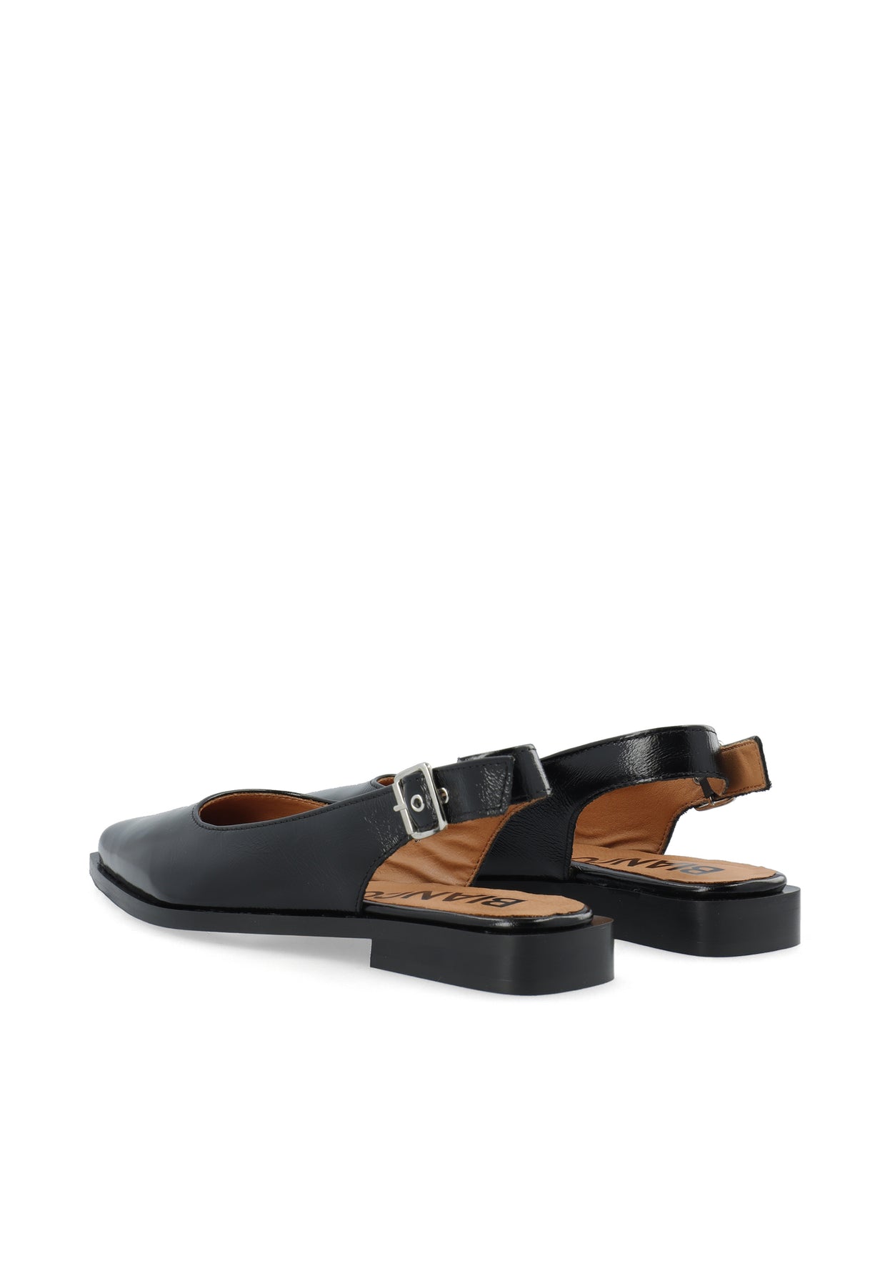 Biavictoria Slingback Nappalak - Black Nappalak