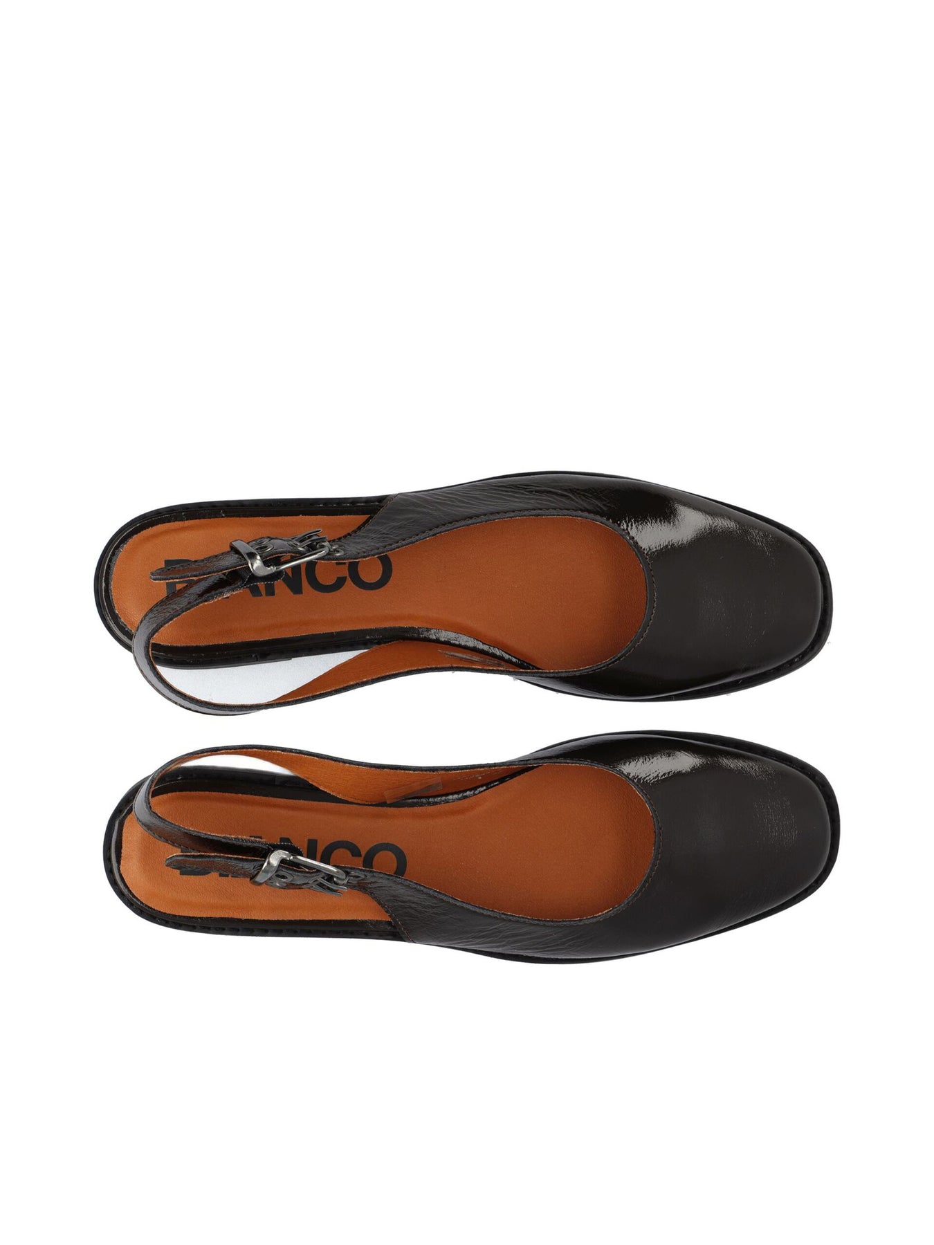 Biadania Slingback Nappalak - Mörkbrun