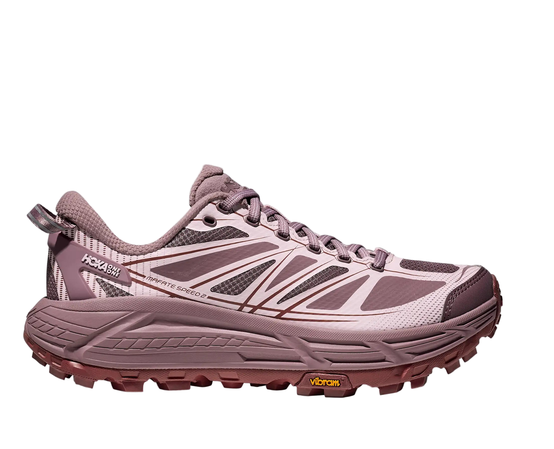 HOKA U Mafate Speed 2 Sneakers - Classic Mauve / Carnation
