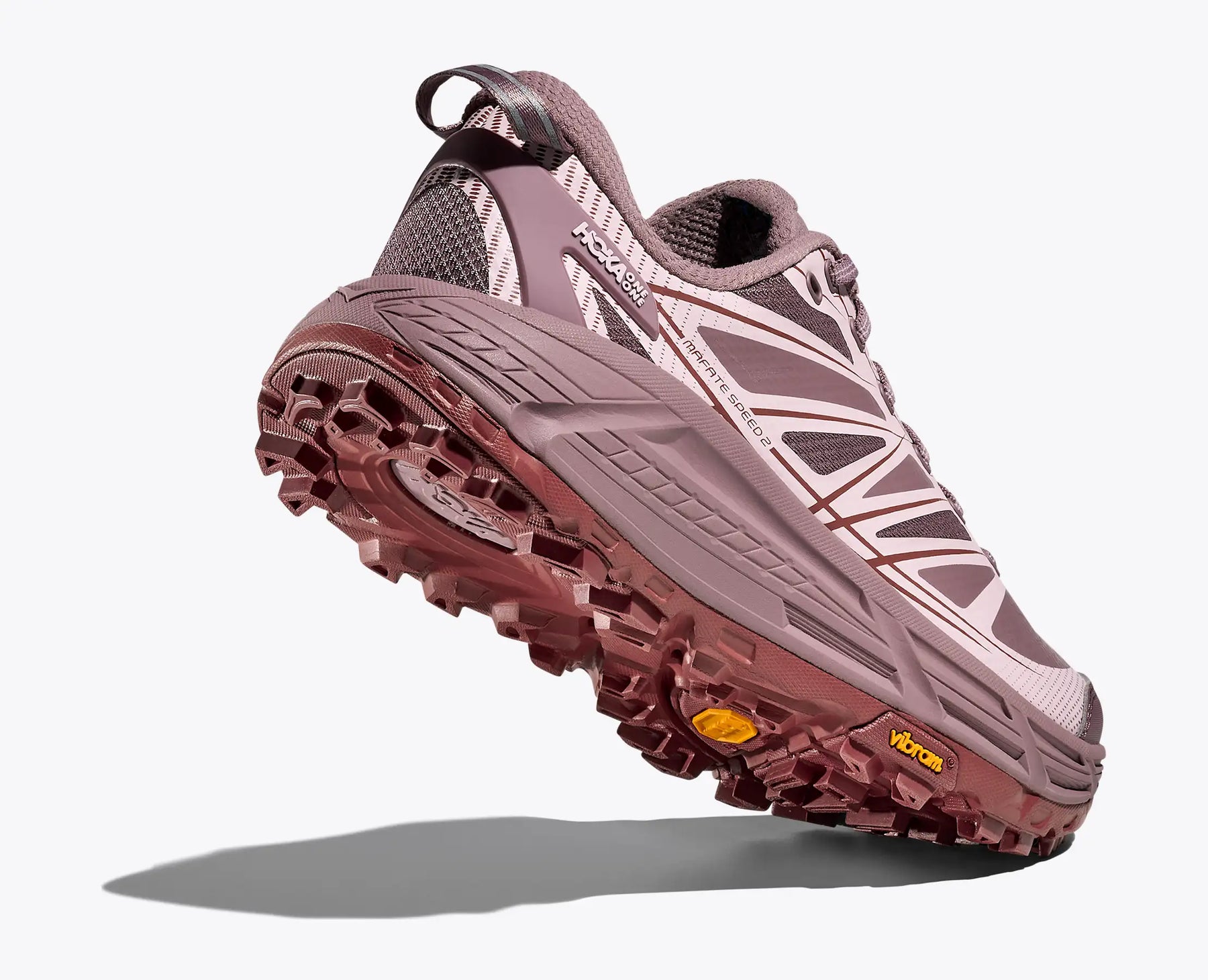 HOKA U Mafate Speed 2 Sneakers - Classic Mauve / Carnation