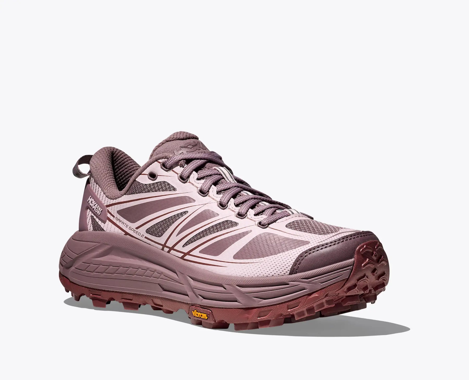 HOKA U Mafate Speed 2 Sneakers - Classic Mauve / Carnation