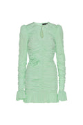 Mini Rose Belt Dress - Fennel Flower / Grayed Jade