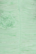 Mini Rose Belt Dress - Fennel Flower / Grayed Jade