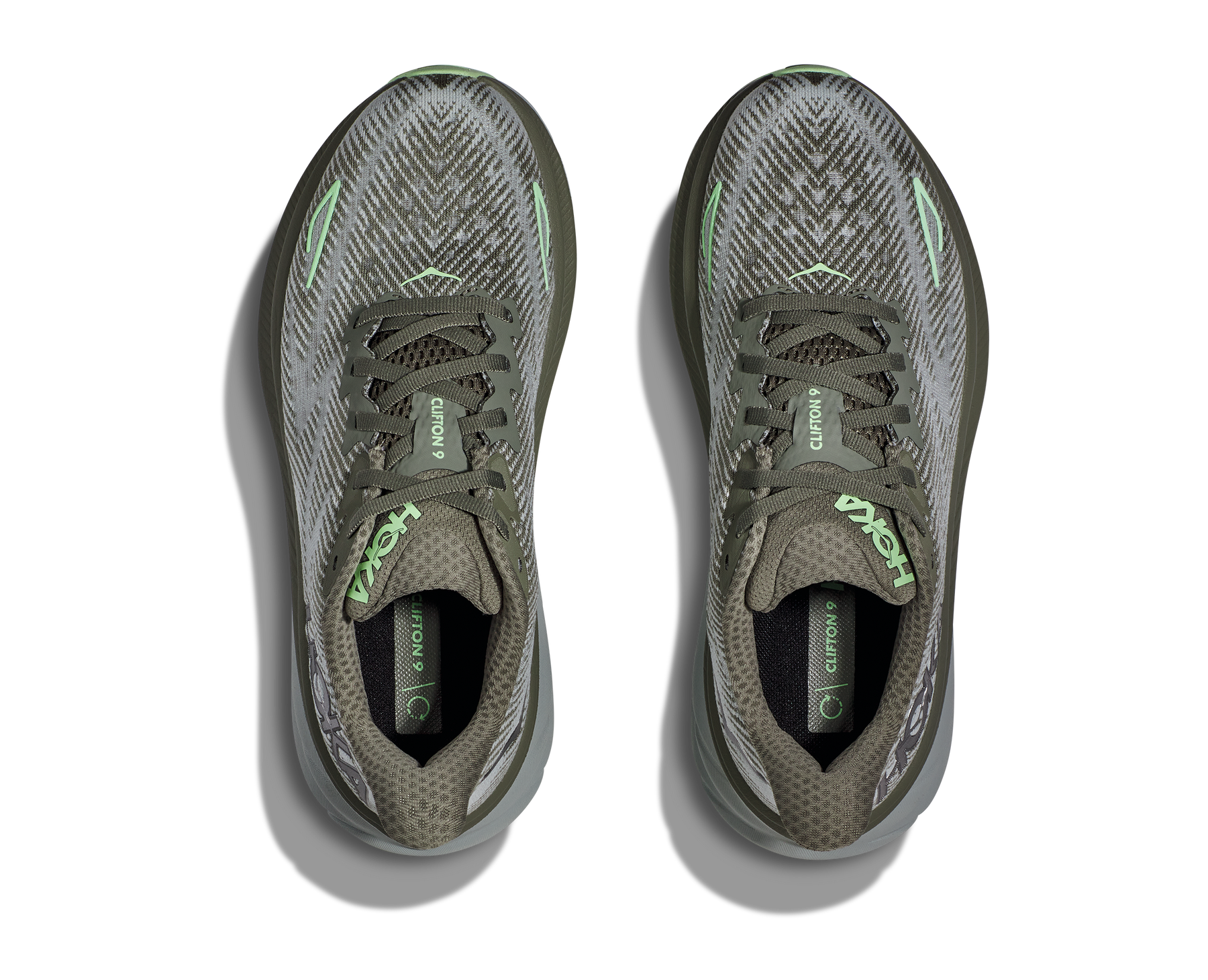 M Clifton 9 - Olive Haze / Mercury