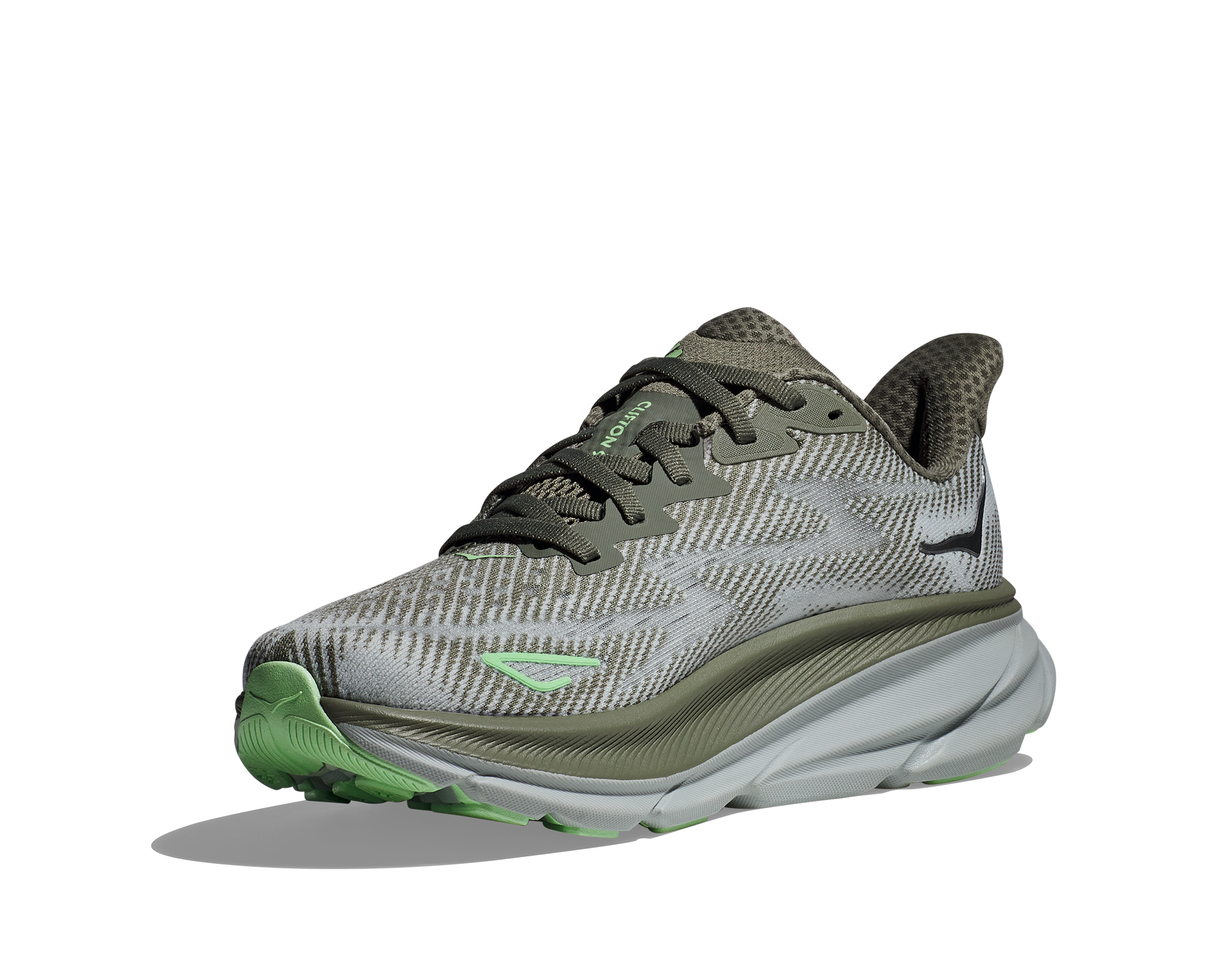 M Clifton 9 - Olive Haze / Mercury
