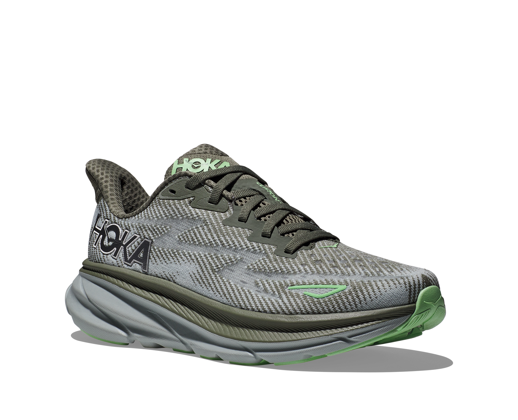 M Clifton 9 - Olive Haze / Mercury
