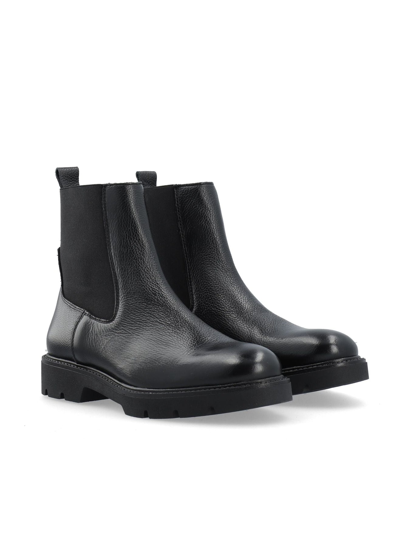 Biaothilia Chelsea Boot Tumbled Leather - Black