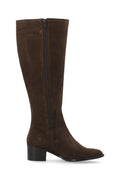 Biacarol Chelsea Knee High Boot Oily Suede - Brun
