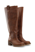 Bianco Biamary Knähöga Boots - Cognac