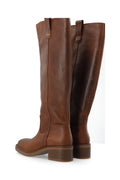 Bianco Biamary Knähöga Boots - Cognac