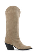 Biajody Fringe Boot Faux Suede - Sand