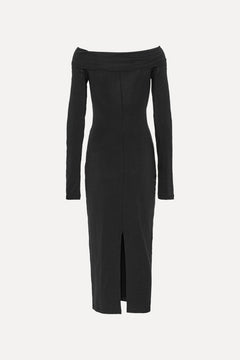 Off Shoulder Dress - Black