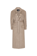 Belted Long Coat - Taffy Camel