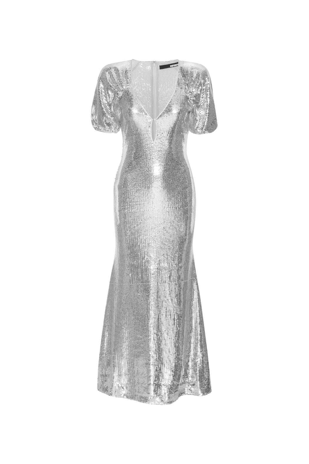Sequin Midiklänning - Silver