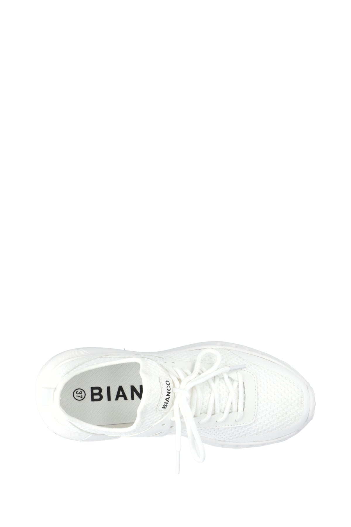 Bialauren Laceup Sneaker Flyknit - Off-white
