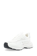 Biaxenia Sneaker Faux Leather - White Silver