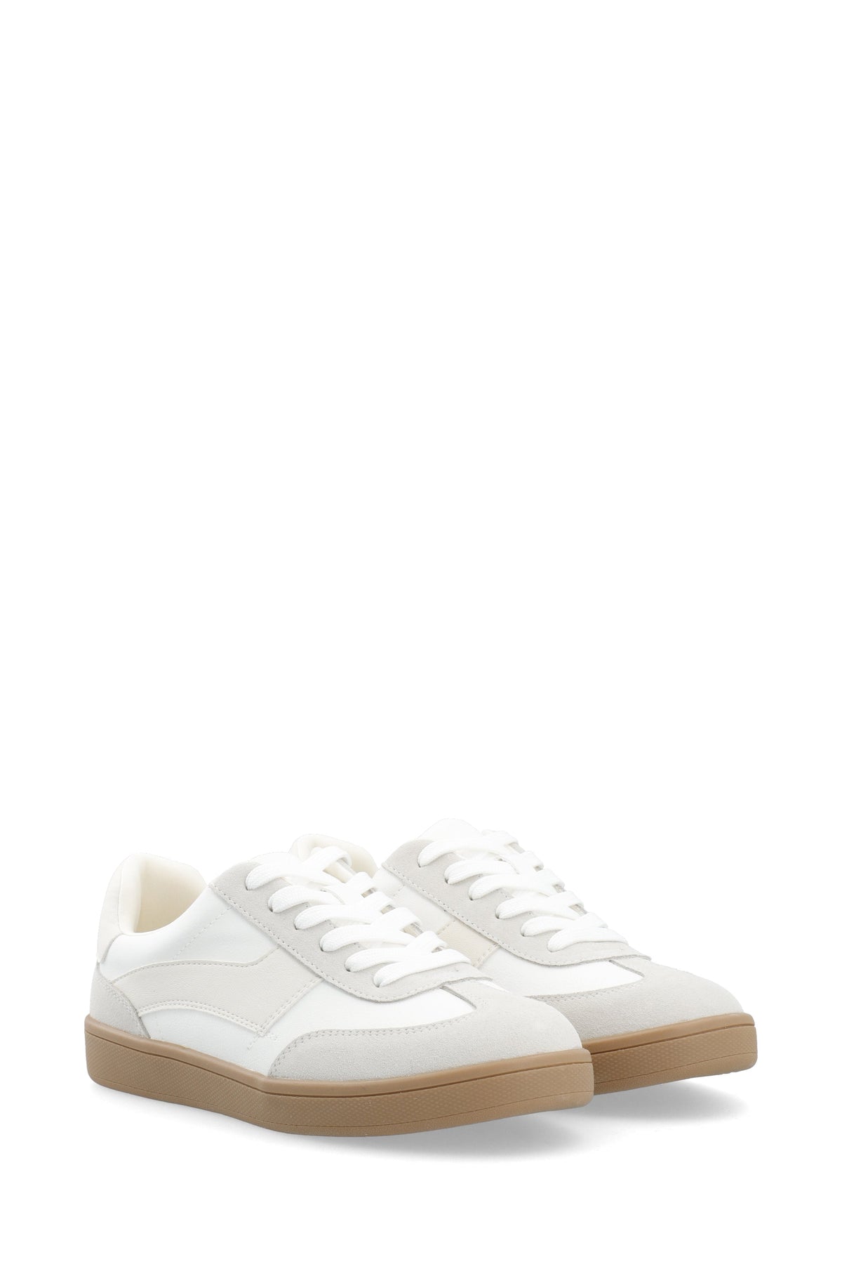 Biaberlin Sneaker Faux Leather & Suede - Off White