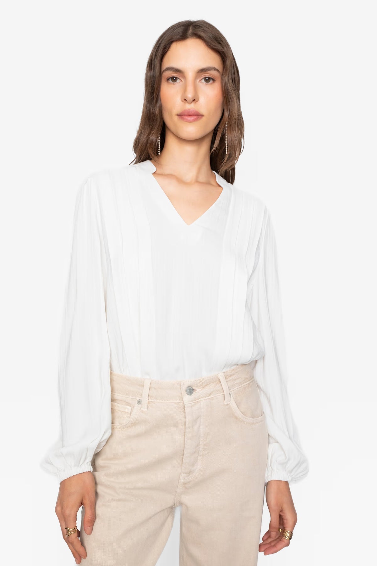 Gail Blouse - Cream