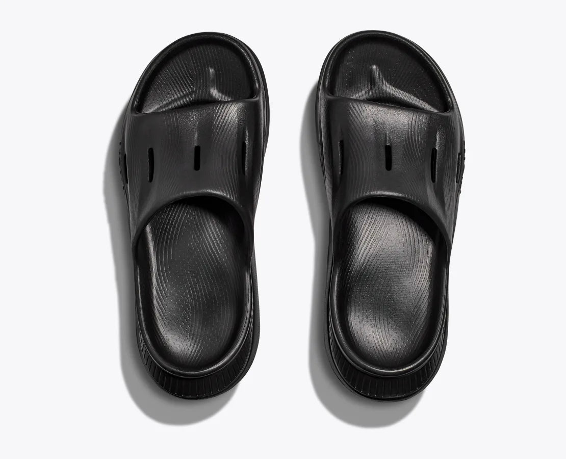 HOKA U Ora Recovery Slide 3 - Svart/Svart