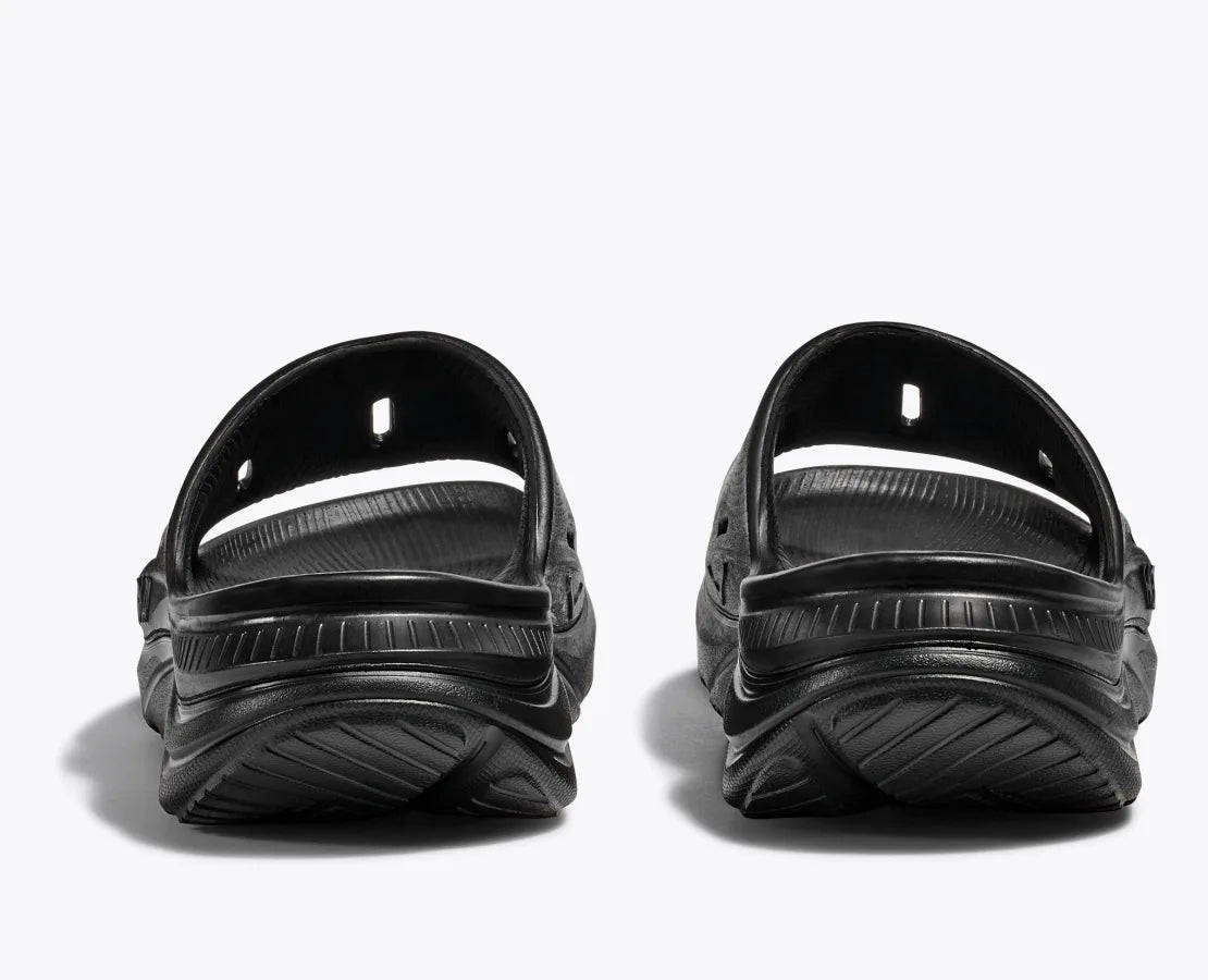 HOKA U Ora Recovery Slide 3 - Svart/Svart