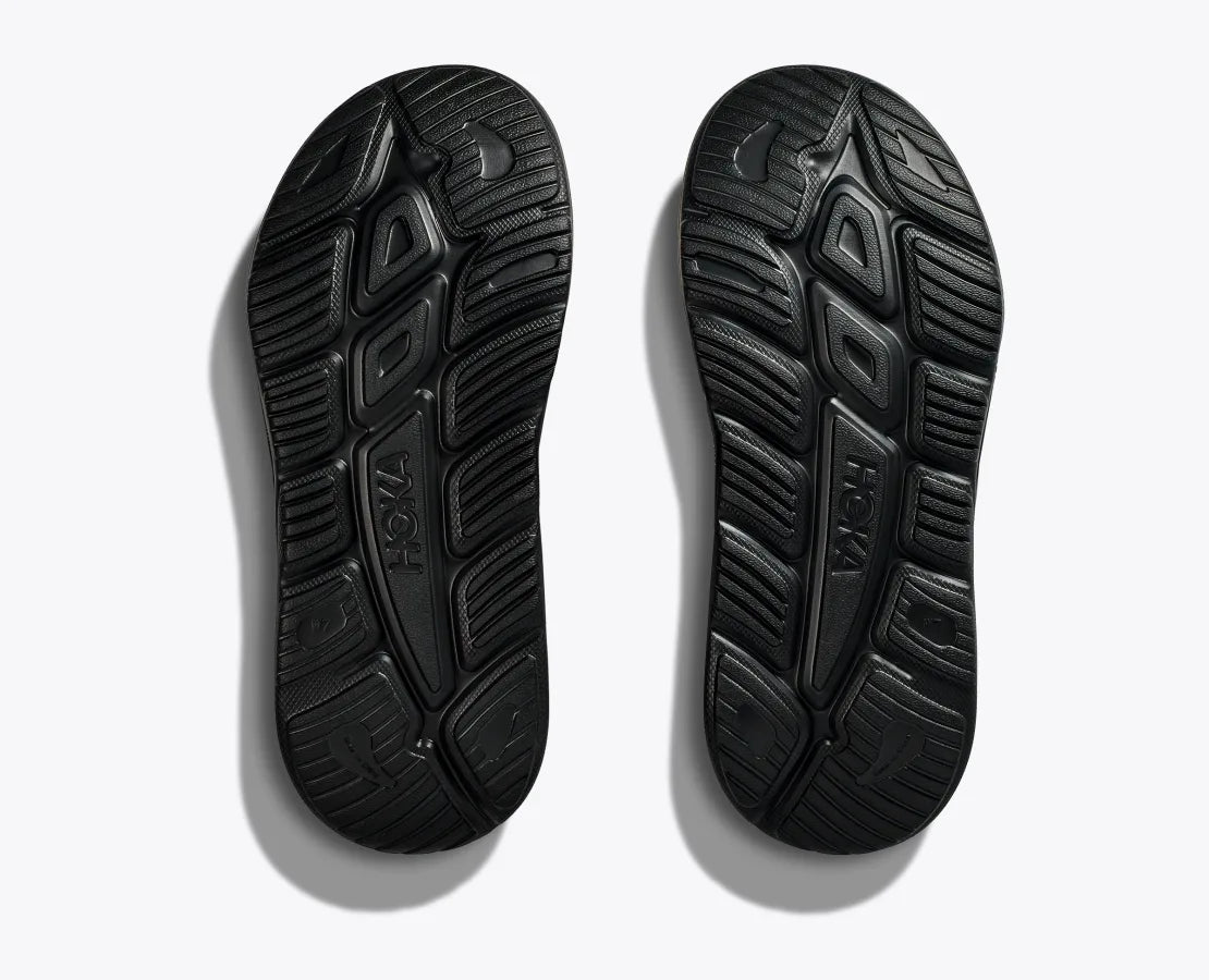 HOKA U Ora Recovery Slide 3 - Svart/Svart