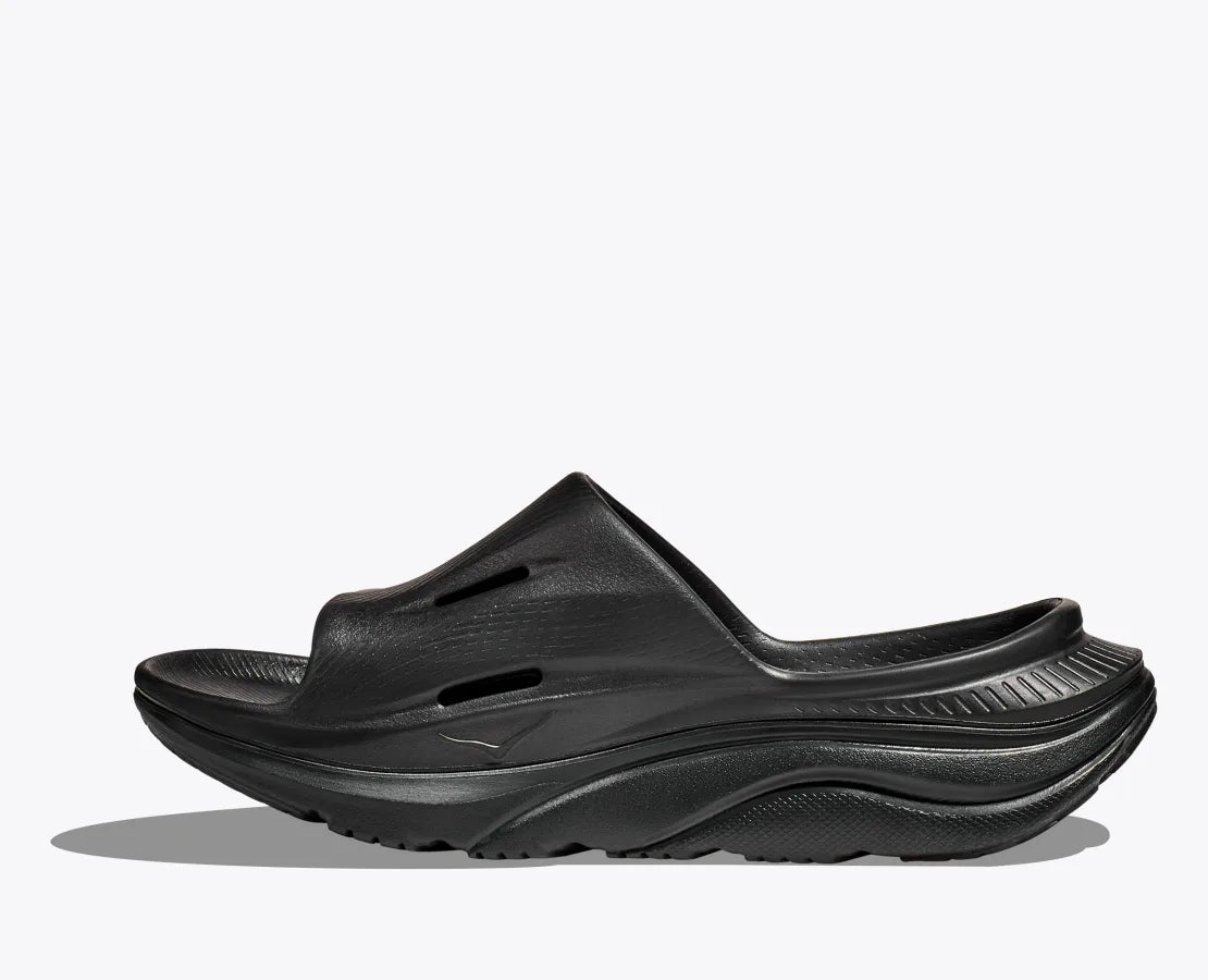 HOKA U Ora Recovery Slide 3 - Svart/Svart