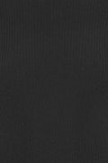 Knit Mini Cutout Dress - Svart