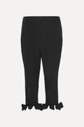 Capri Ruffle Pants - Svart