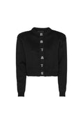Firm Knit Cardigan - Svart