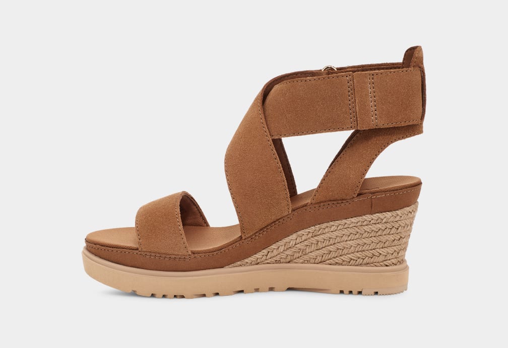W Ileana Ankle - Chestnut